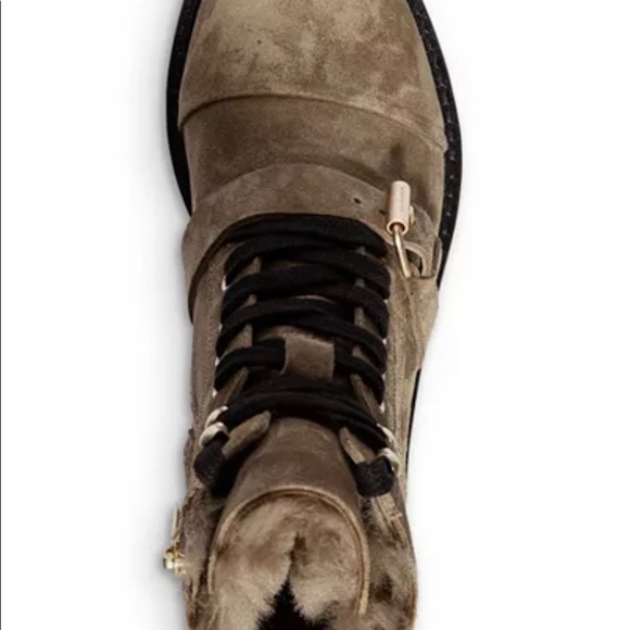 All Saints Tan Ankle Boots - Picture 6 of 6